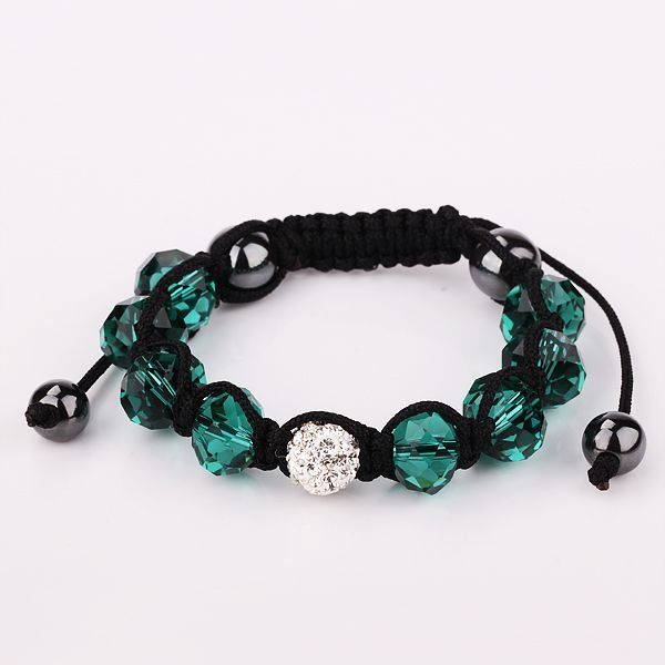 Pulseira Shamballa - Verde